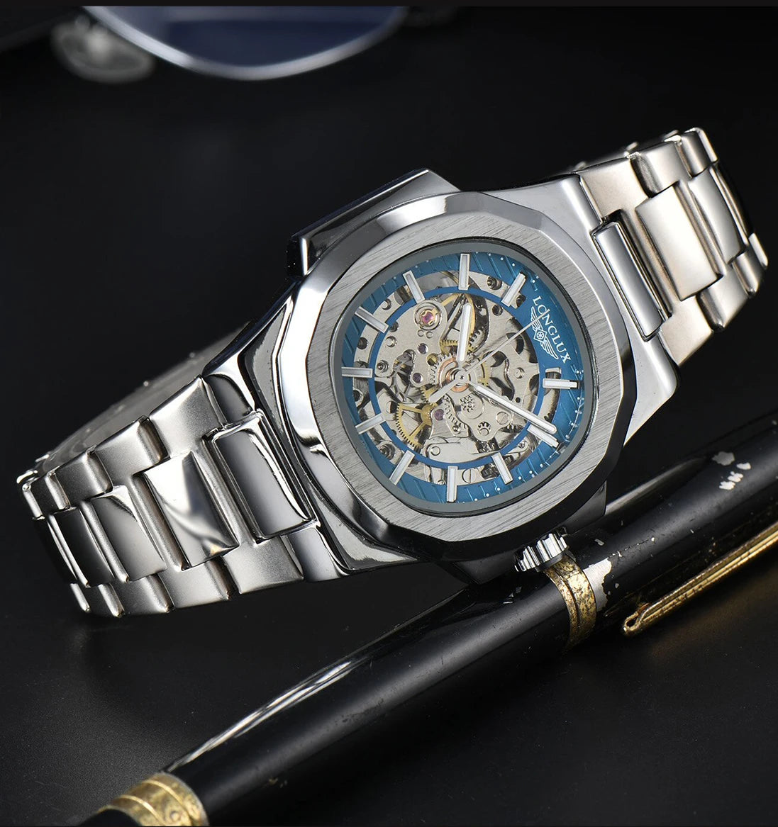 LONGLUX Luxury Automatic Watch